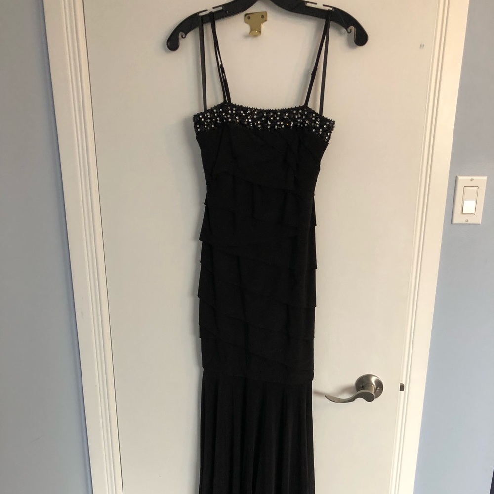 Long black dress